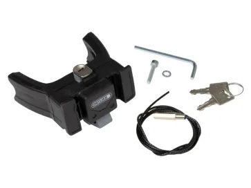 Ortlieb Stuurtas montage-set e-bike e207 met slot Zwart