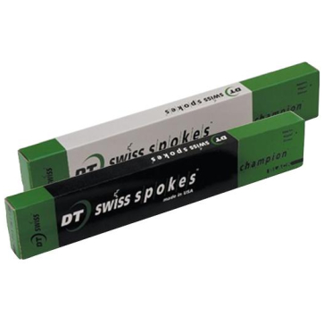 Dt Swiss SPAAK 14X285 DT CHAMPION RVS p/st Zilver