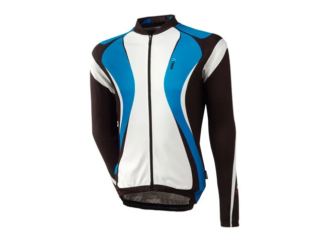 Agu Shirt lm osero/wit Blauw