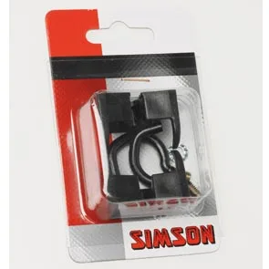 Simson bev set ringslot OS Zwart