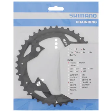Shimano kettingblad 42t AE 10v div BLACK
