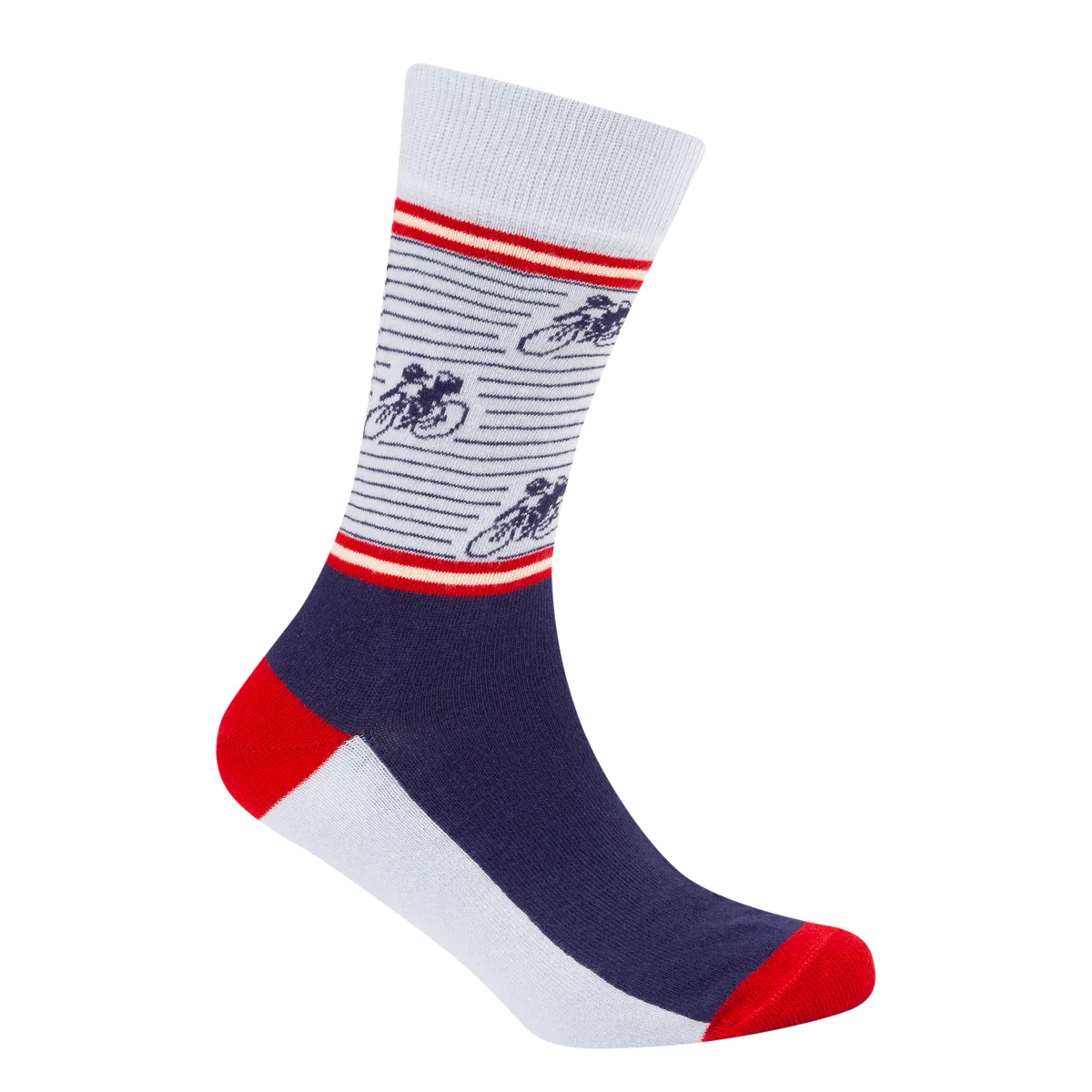 Le Patron Vintage Cyclist dark blue Blauw