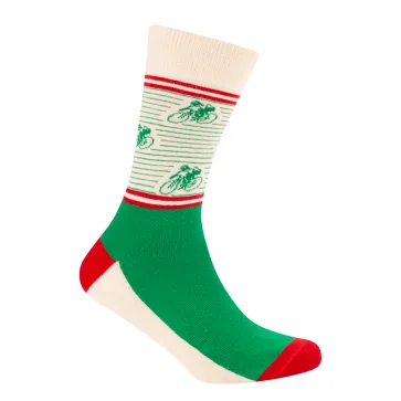 Le Patron Vintage Cyclist italian green Groen