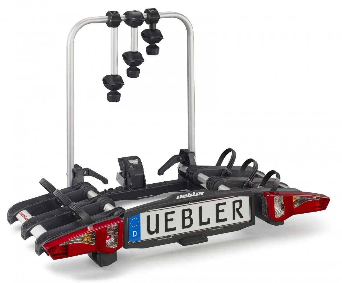 Uebler fietsendrager i31 60° kantelbaar voor 3 fietsen