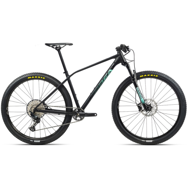 Orbea Alma H20 Black (matte)- Ice Green (gloss)