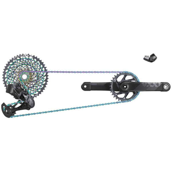 Sram xx1 eagle axs groepset dub 175mm Zwart