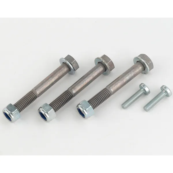 Bosch Schroevenkit drive unit, 3 x bevestigingsschroeven incl. schijf en moer en 2 x Zilver