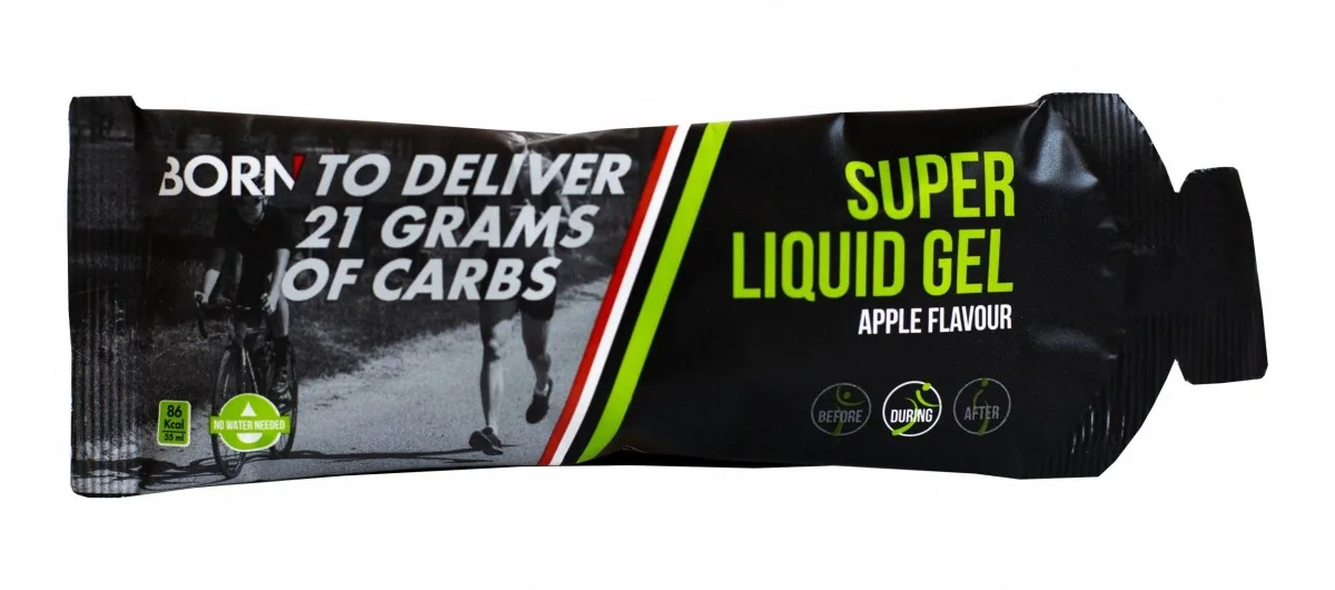 Born Super Liquid Gel Apple POUCH 55 ml - Afbeelding 3