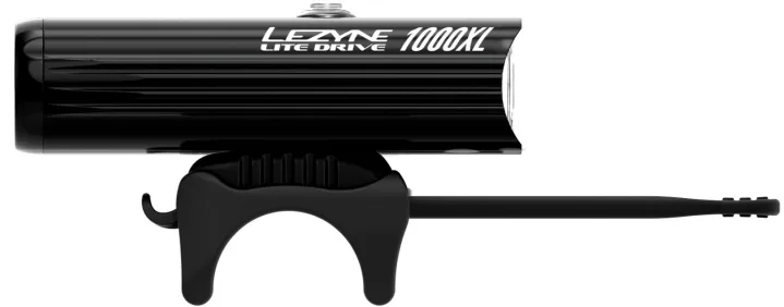 Lezyne LITE DRIVE 1000XL FRONT BLACK BLK/HI GLOSS