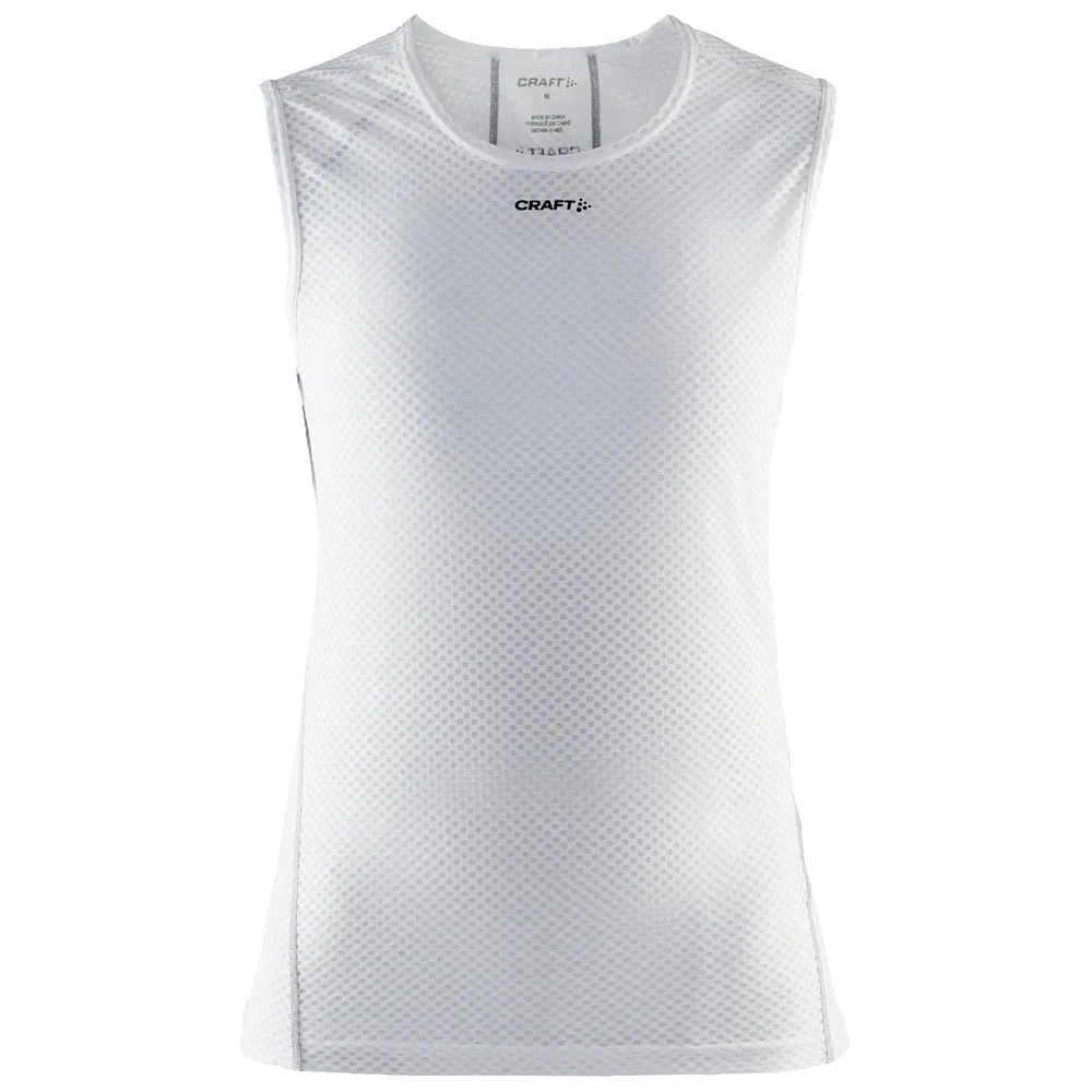 Craft Cool Mesh Superlight Sleeveless wmn White Women