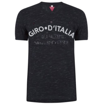 Le Patron Maglia Nera Black Melange