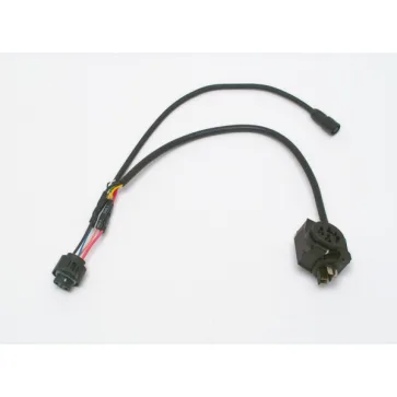 Bosch Y-Kabel PowerPack Rack, 880 mm, voeding en CAN voor: antiblokkeersysteem, eShift Zwart