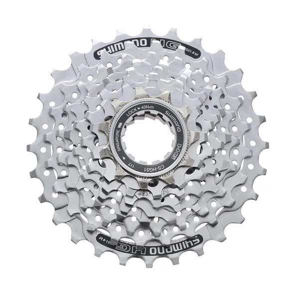 Shimano Cassette Alivio CS-HG51 8v 11-30 Silber
