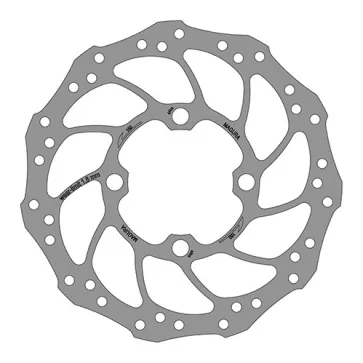 Magura REMD MAG SCHIJF STORM ROHLOFF 4GTS 160MM ZI Zilver