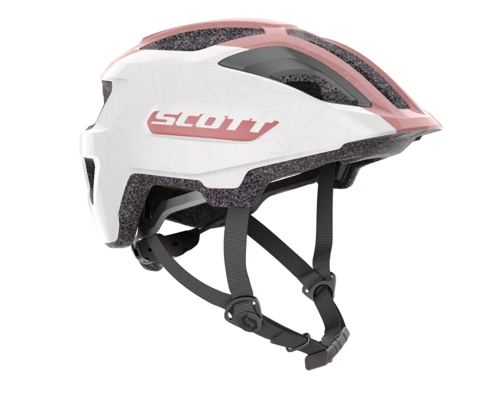 Scott SCO Helmet Spunto Junior (CE) 1size Pearl White/light Pink