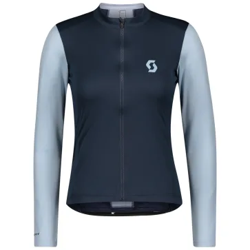 Scott SCO Shirt W's Endurance 10 l/sl XL Midnight Blue/glace Blue