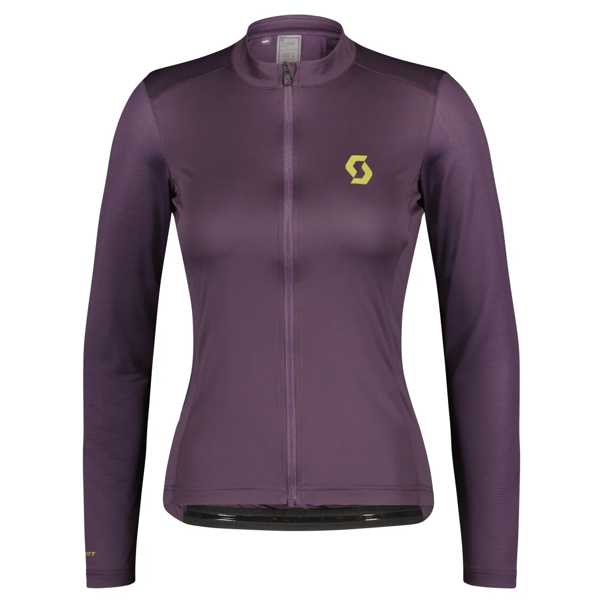 Scott Endurance 10 l/sl dames shirt L Dark Purple/mud Green