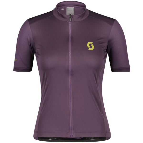 Scott SCO Shirt W's Endurance 10 s/sl S Dark Purple/mud Green
