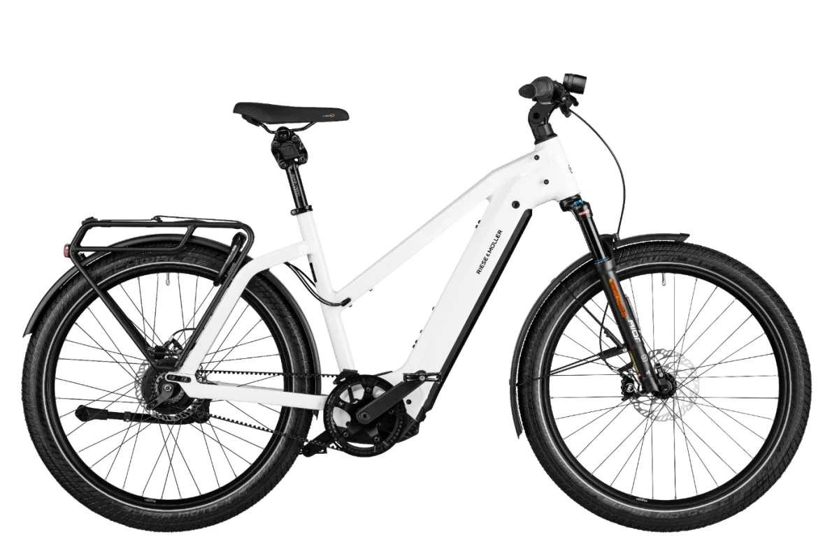 Riese & Muller Charger4 Mixte GT Vario 750Wh Kiox 300 Ceramic White