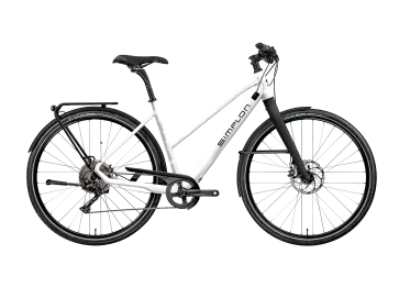 Simplon Spotlight Trekking II Deore-30 Disc Pearlwhite Glossy/Black Matt