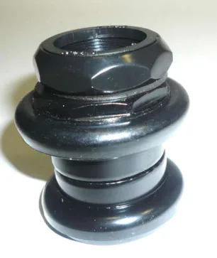 Ergotec Steuersatz S118GK 1 1/8, SB-verpackt Kugelgelagert, Einbauhöhe 34,0, Zwart