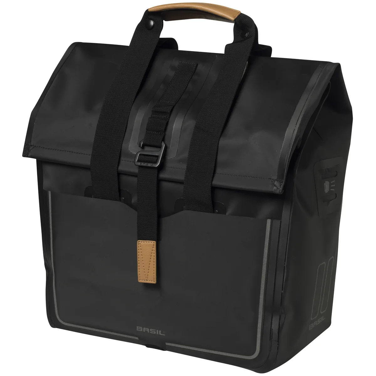 Basil shoppertas Urban dry matt ZWART - Afbeelding 3