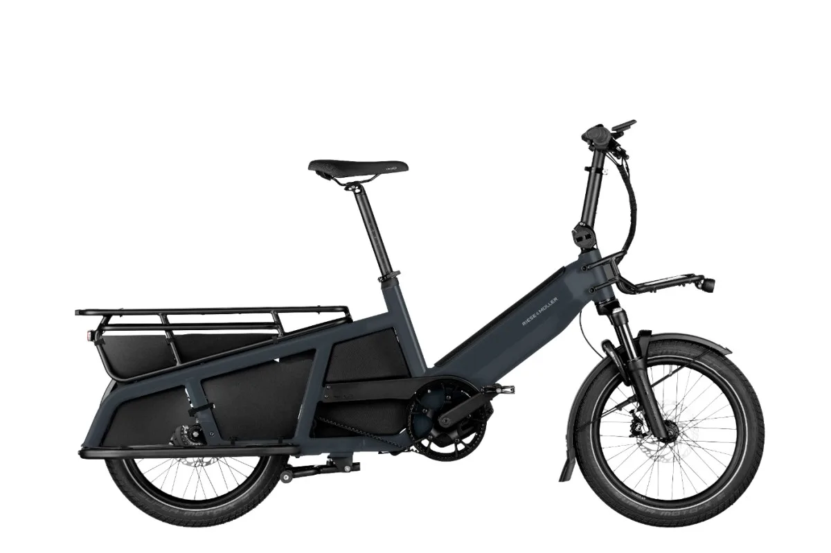 Riese & Muller Multitinker Vario 625Wh Intuvia 100| Cargo Voordra Grey/Black Matt