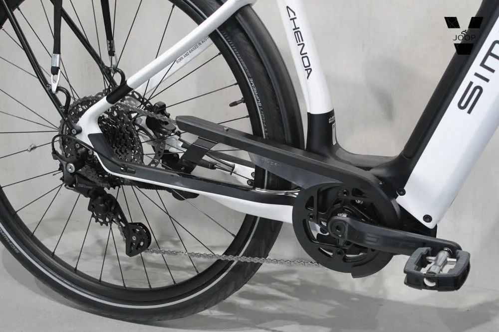 Simplon Chenoa CX Carbon Uni Shimano T10 Inclusief opties Pearlwhite/Black Grossy - Afbeelding 3