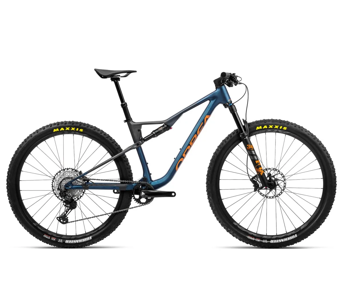 Orbea Oiz H10 Moondust Blue-Leo Orange (Matt) RD12 - Afbeelding 3