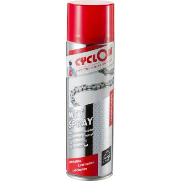 Cyclon Wet Spray 500ml SILVER