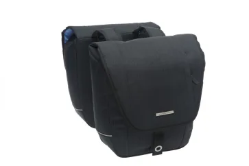 New Looxs fietstas dubbel Avero Black