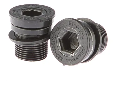 Miranda crankbouten Bosch M15 lengte 13,4mm (per stuk) Zwart