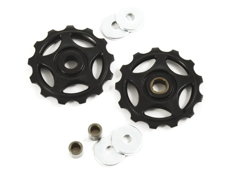Shimano derailleur wiel set RD-M410 ZWART