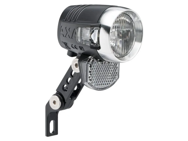 Axa koplamp Blueline E-bike 6v 50 lux ZIE: 8713249333038 Zwart