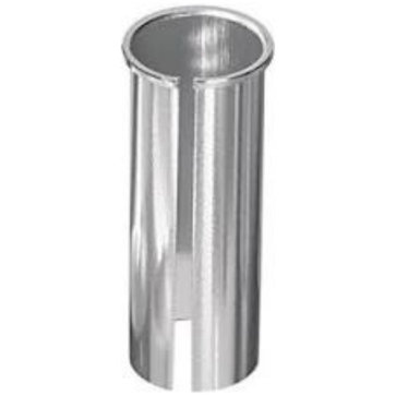 Merkloos Zadelpenvulbus 27.2-28.6 alu ZILVER
