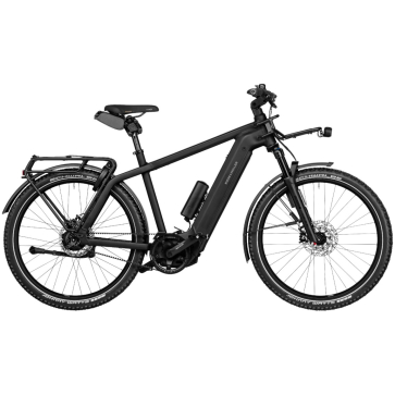 Riese & Muller Charger4 GT Vario | Alle opties | R.a.w. en claxon Black Matt