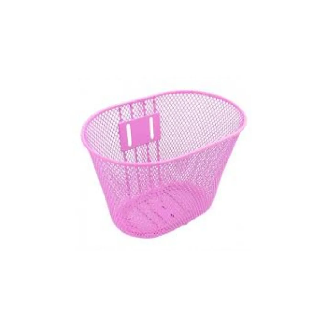 Merkloos Piazza fietsmandje klein Roze