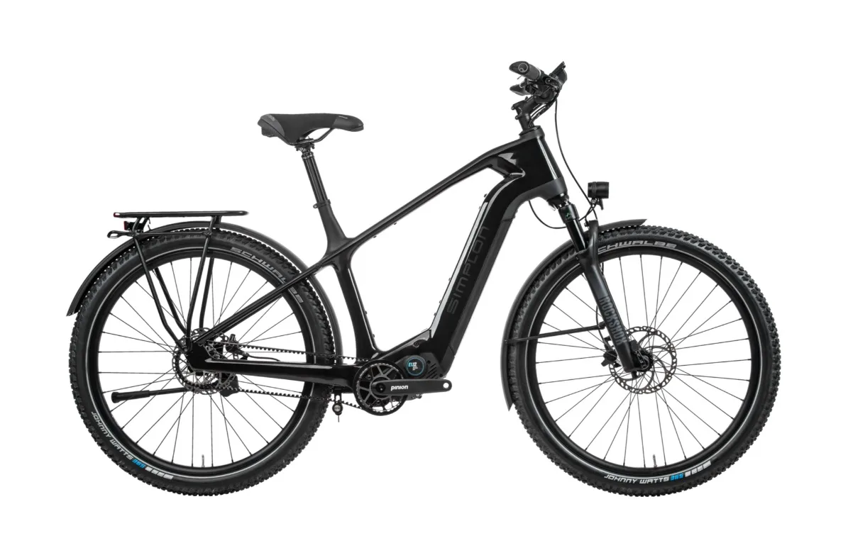Simplon Kagu Carbon Pinion 720Wh Display Comfort Black Sparkling Glossy/Black Matt