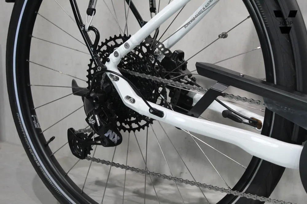 Simplon Spotlight CX Uni NX1 Eagle | Inclusief opties Pearlwhite Glossy/ Black Matt - Afbeelding 5