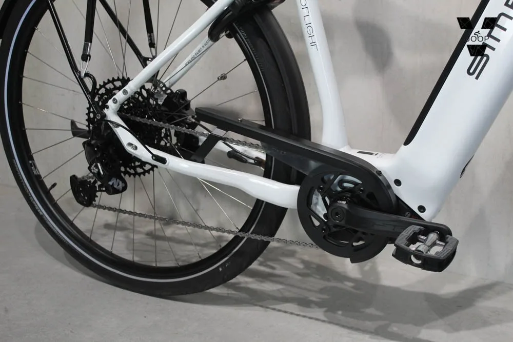 Simplon Spotlight CX Uni NX1 Eagle | Inclusief opties Pearlwhite Glossy/ Black Matt - Afbeelding 4