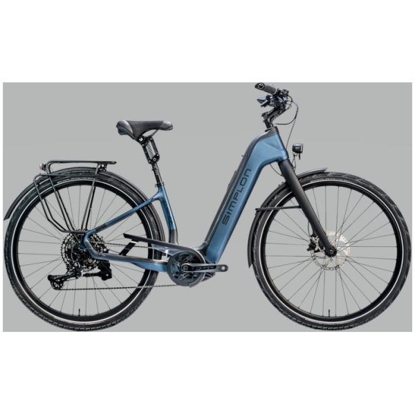 Simplon Chenoa CX Carbon Uni Enviolo | Inclusief opties Denim Blue Matt/Black Glossy - Afbeelding 2