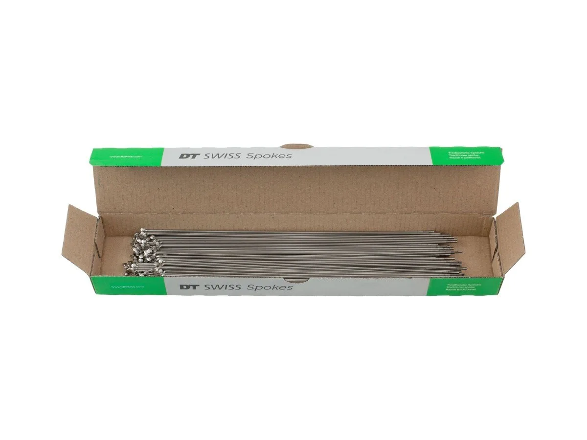 Dt Swiss Spaak dt champion 14x270 rvs p/st Zilver