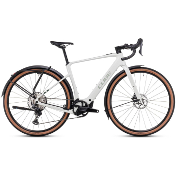 Cube NUROAD HYBRID C:62 RACE FE 400X Desertstone/green RD12