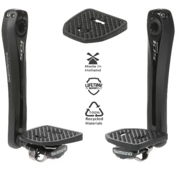 Pedal Plate Set 2.0 MTB Crankbrothers Zwart