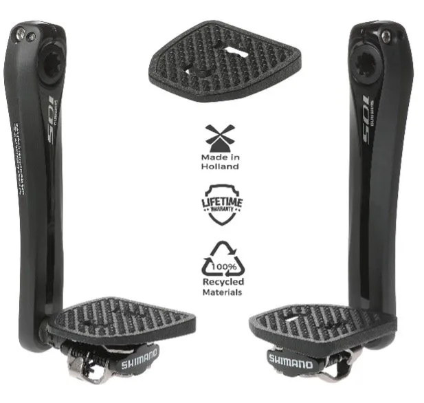 Pedal Plate Set 2.0 MTB Crankbrothers Zwart
