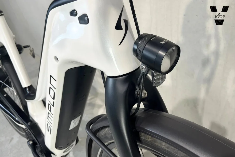 Simplon Chenoa CX Lady Enviolo | Inclusief opties Pearlwhite Glossy/ Black Glossy - Afbeelding 5