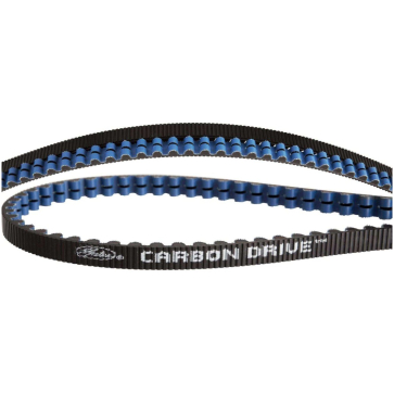 Gates CDX belt Carbon Drive 115 tands zwart/blauw Black/Blue