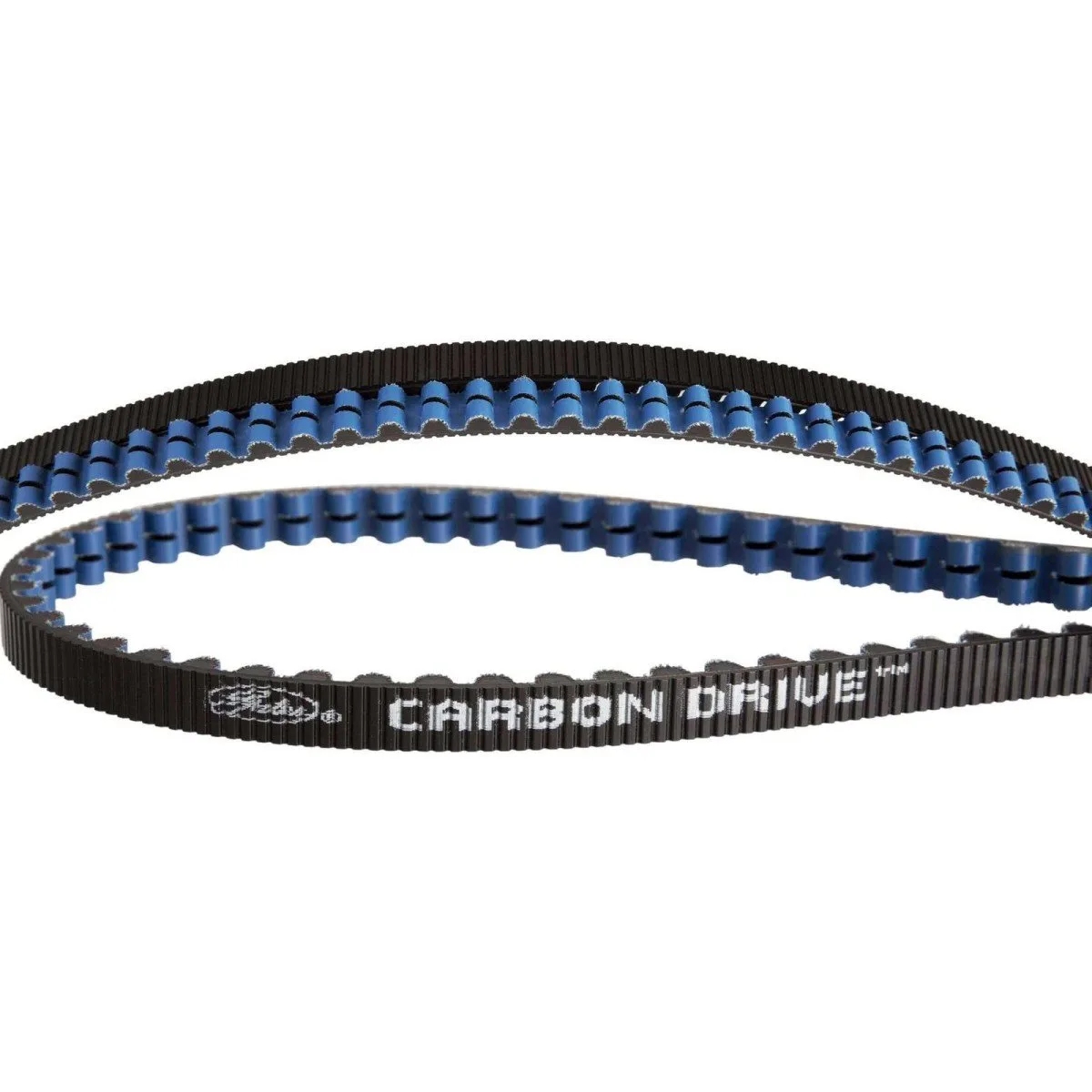 Gates CDX belt Carbon Drive 115 tands Zwart/Blauw - Afbeelding 3
