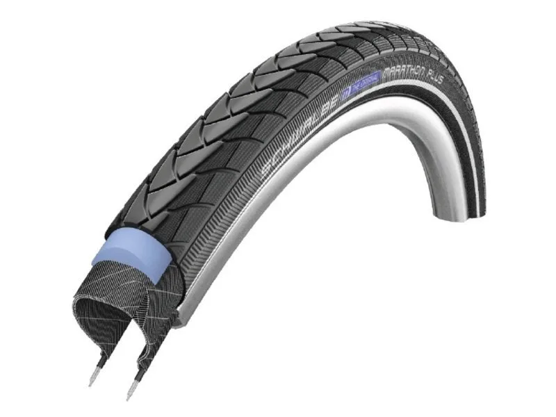 Schwalbe btb Marathon Plus 700 x 25 zw refl Zwart - Afbeelding 4