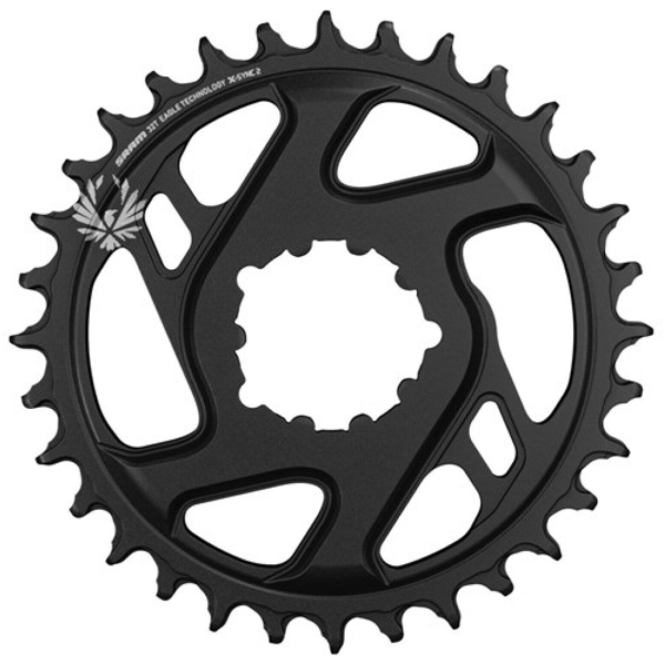 Sram eagle kettingblad gx dm 32 3mm offset boost Zwart